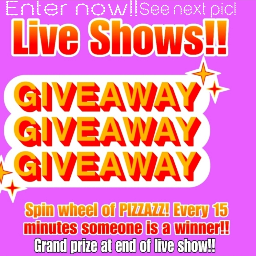 Giveaway Live* No Purchase Necessary READ ⬇️⬇️👀